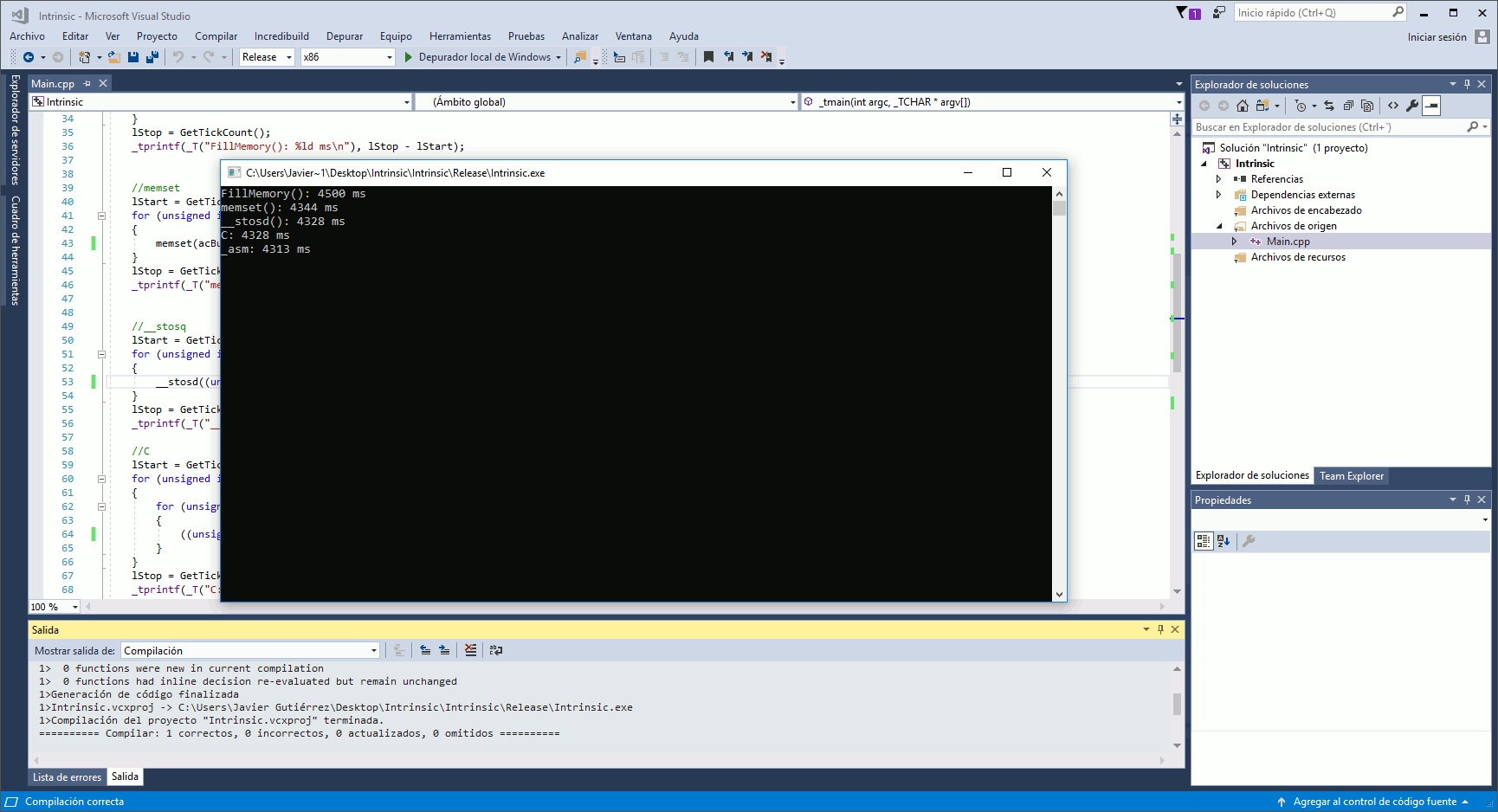 Как установить winapi visual studio